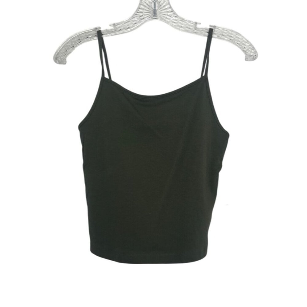 Wild Fable‎ Tank Top Small Olive Green New Spaghetti Strap Summer